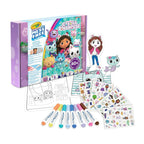 CRAYOLA - Color Wonder, Gabby's Dollhouse Stain Free Gift Set, Rich Content with Markers, Coloring Pages, Stickers and More, Ages 3