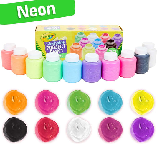 10 ct.  2-oz. Neon Paint Set