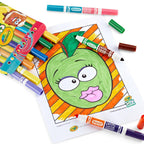 Crayola Silly Scents Scented Markers – Pack of 10 Double-Tip Washable Pens with 20 Colours & Fragrances | Maxi Felt Tips for Kids Drawing, School & Creative Fun Ages 3+