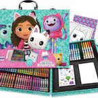 CRAYOLA - Inspiration Art Case, Gabby's Dollhouse Coloring Set, Ideal for Drawing and Coloring, 115 Pieces, Markers, Pencils and Pens