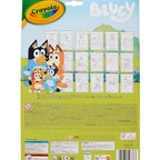 Crayola - Colour by Numbers - Bluey (Includes 16 Colouring Pages and 6 Mini-Markers) | Early Years Educational Colouring Fun | For Ages 3+