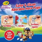CRAYOLA - Washimals Paw Patrol Activity Set with 4 Puppies, 6 Washable Markers, 40 Stickers and Brush, Toy and Gift for Children, from 3 Years