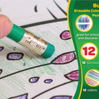 Crayola Erasable Colored Pencils, School & Art Supplies, Gift for Kids, 12 Count