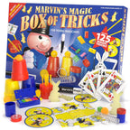 Marvin’s Magic Box of Tricks – 125 Classic Magic Tricks Set for Kids, Complete Magician Kit with Props & Video Instructions