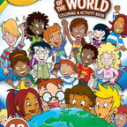 Crayola - Colors of the World Coloring Book, 48 Pages
