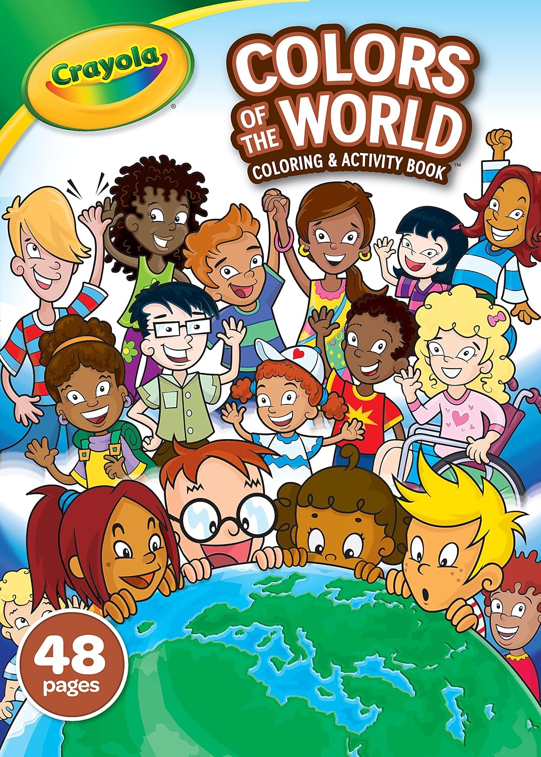 Crayola - Colors of the World Coloring Book, 48 Pages