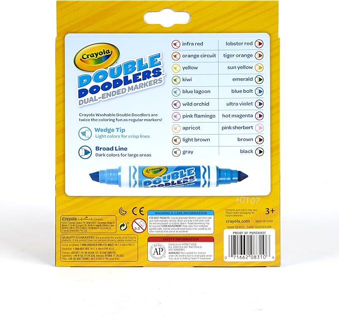 10 ct. Washable Double Doodlers