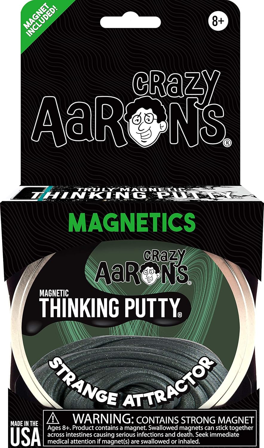 Strange Attractor - Full Size 4" Thinking Putty Tin with Magnet
