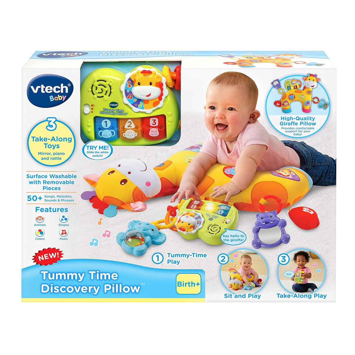 TUMMY TIME DISCOVERY PILLOW^TM (VTUS)