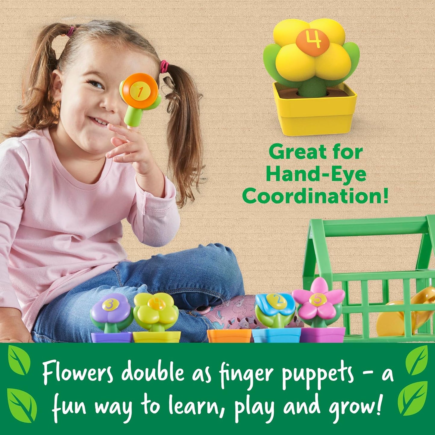 LR-Growing Greenhouse Colour & Number Playset