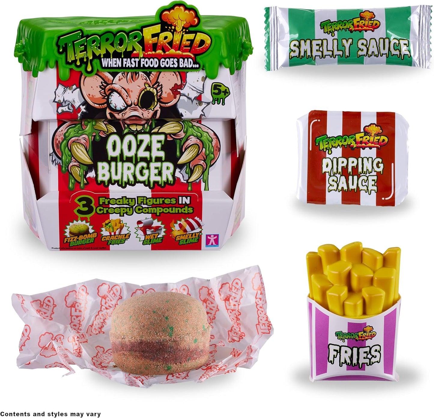 TERROR FRIED OOZE BURGER