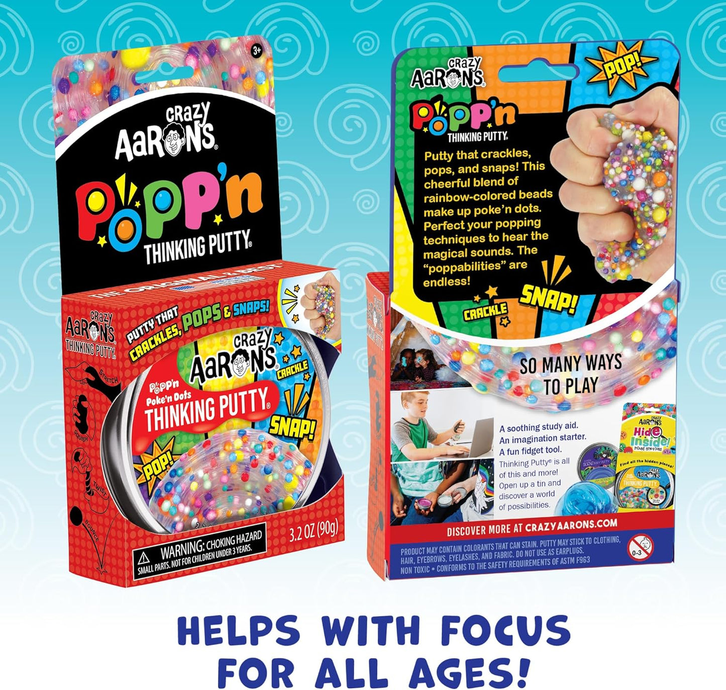 Poke'n Dots - Full Size 4" Thinking Putty Tin
