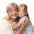 Avenir - Fancy Me Face Stickers & Tattoos for Kids – Fantasy Garden World | 110+ Cosmetic-Grade Removable Stickers | Safe Family Fun Activity for Dress-Up, Parties & Creative Play