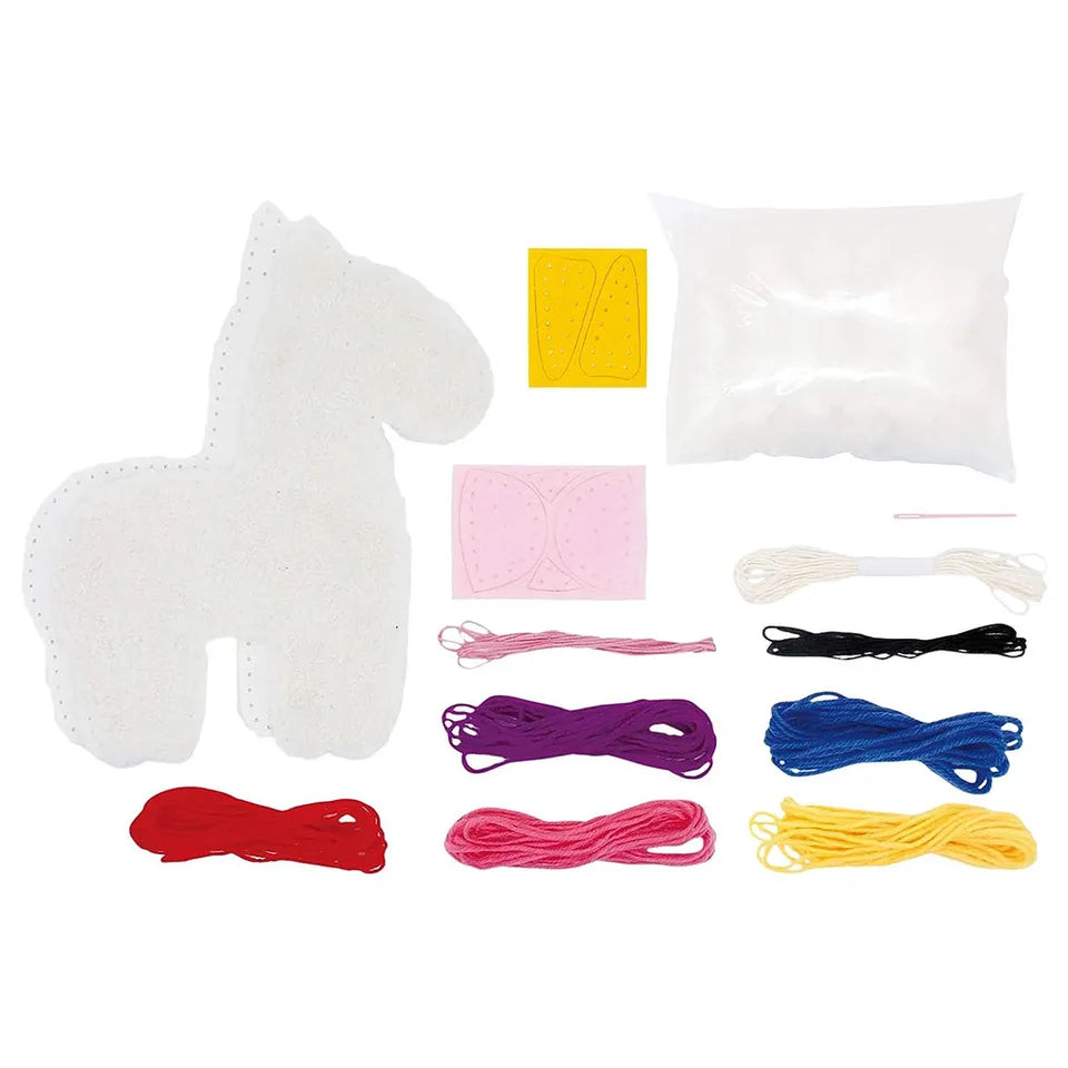 Avenir Sewing My First Doll - Sloth Kit | Create a Super Soft Sloth, Develop Motor Skills & Creativity | Safe and Educational - Trusted Art, Learning, and Entertainment for Kids 3+