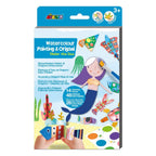 Avenir - Watercolour Painting & Origami - Under the Sea Multicolour | Encourage your child to be creative, great activity for rainy days, indoor play, travel and holidays | Ages 3+