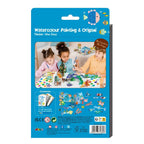 Avenir - Watercolour Painting & Origami - Under the Sea Multicolour | Encourage your child to be creative, great activity for rainy days, indoor play, travel and holidays | Ages 3+