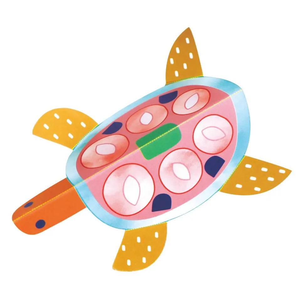Avenir - Watercolour Painting & Origami - Under the Sea Multicolour | Encourage your child to be creative, great activity for rainy days, indoor play, travel and holidays | Ages 3+