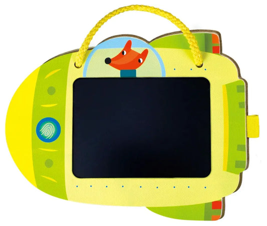 AVENIR LCD Artidoodle Board Space – Kids Drawing Tablet with Stylus | Erasable Doodle Pad, Eye Protection Screen, Travel-Friendly Writing Board for Boys & Girls