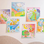 Avenir - The Little Prince Watercolour Painting Set – Kids Arts & Crafts Kit | Creative Family Activity for Relaxation, Story-Inspired Art, and Quality Time Together