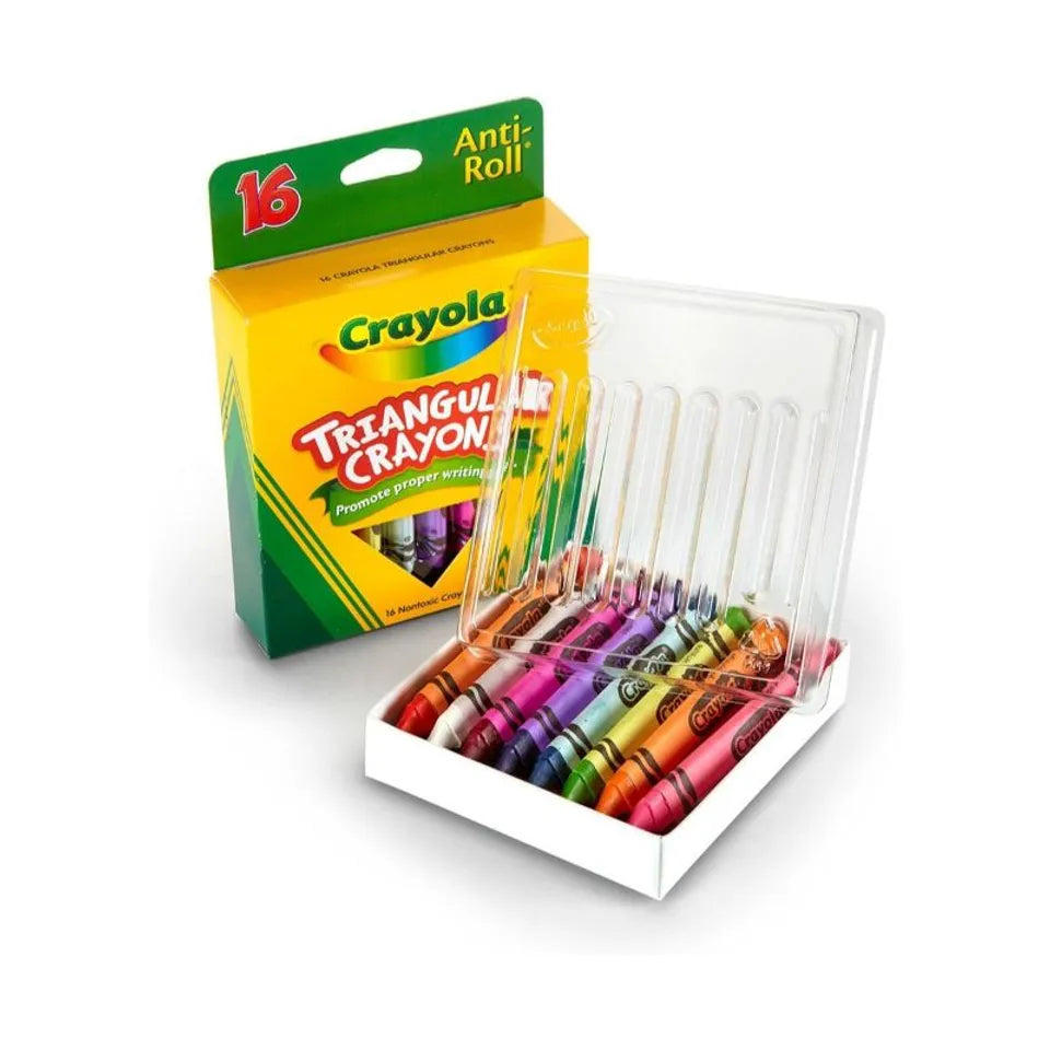 16 ct. Triangular Crayons
