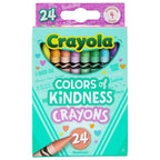 Crayola - Colors of Kindness | Pack of 24, Special Edition Crayons, Unique Color Names | 3+ Yrs