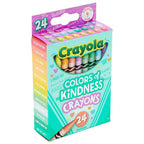 Crayola - Colors of Kindness | Pack of 24, Special Edition Crayons, Unique Color Names | 3+ Yrs