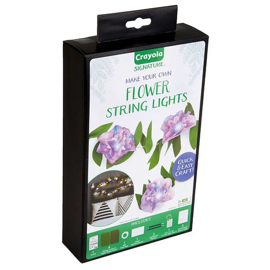 Crayola DIY Series: Flower String Lights