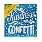 Crayola Foil CYO Canvas 20x20cm – Positivity | The theme of the coloring book promotes positivity and encourages children to embrace their unique qualities | Ages 3+