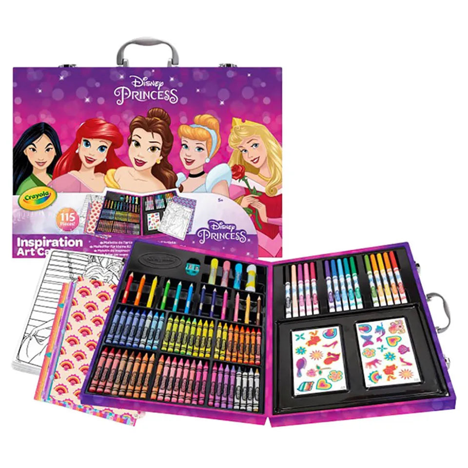 Crayola Inspirational Art Case Disney Princess - 115 Pieces