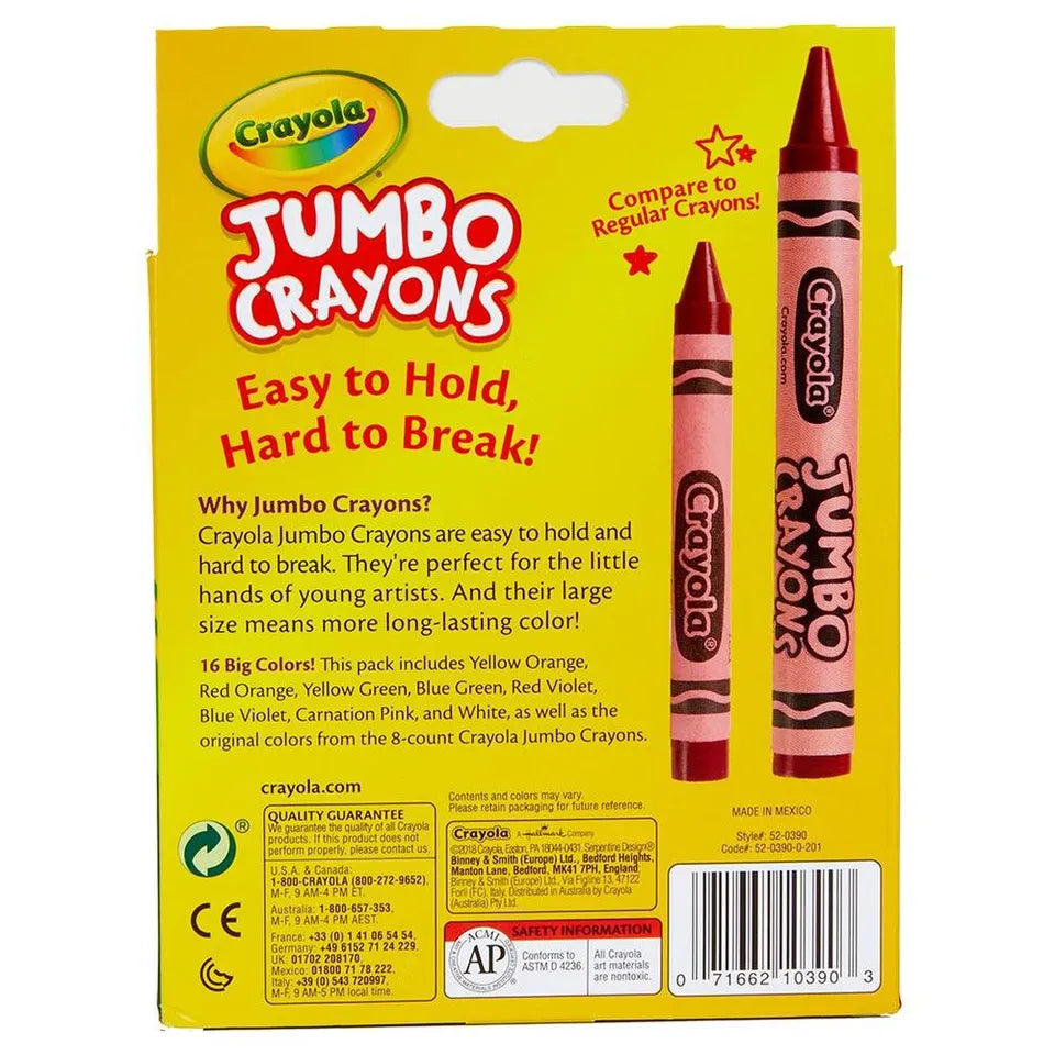 Crayola 16 ct. Jumbo Crayons