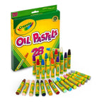 Crayola Oil Pastels,28 Ct Sticks | Features 28 Oil Pastels in unique, vibrant colors.| These creative arts and crafts supplies are great for art projects, school projects, and more. | Ideal for ages 4 & up.