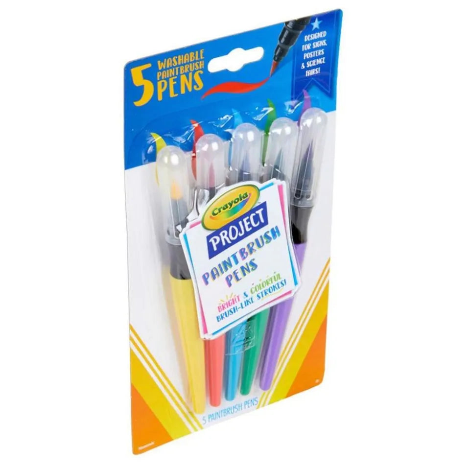 Crayola  Project 5 ct. Paint Brush Pens