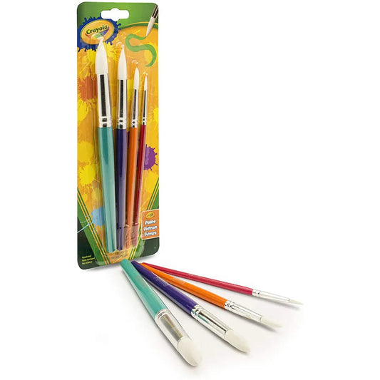 4ct Round Brush Set