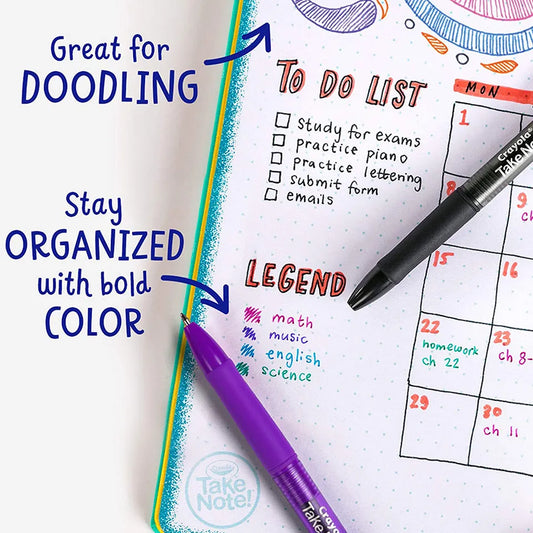 6 ct. Take Note! Erasable Highlighters