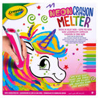 Crayola - Neon Crayon Melter | Unicorn Style - Melting Art, Gift for Kids | Arts & Crafts for Girls & Boys, Best Tween Craft Kit | Ages 8+