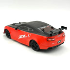 D-power - 1:16 Chevrolet Camaro ZL1 2021 RC Car – Realistic Vapor Exhaust Effect, 2.4GHz Remote Control, Rechargeable Battery Included, for Kids Ages 6+