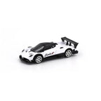 D-Power 1:64 Diecast Pagani Zonda R  – White / Red (Assorted) Collectible Mini Supercar, Kids & Adult Toy Car Model