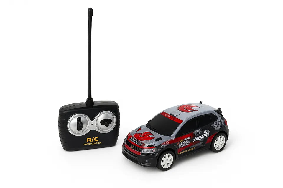 D Power – Rally Monster | RTR, Radio Remote Control Car for Kids | 1:26 Scale, 27MHz, All Way Movement RC Car | White Asst.
