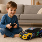 D Power – Rally Xtreme | RTR, Radio Remote Control SUV for Kids | 1:16 Scale, 27MHz, All Way Movement RC SUv | White / Black Asst.