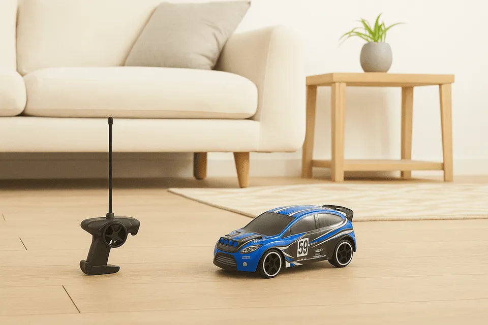 D Power – Rally Xtreme | RTR, Radio Remote Control SUV for Kids | 1:16 Scale, 27MHz, All Way Movement RC SUv | Red Asst.