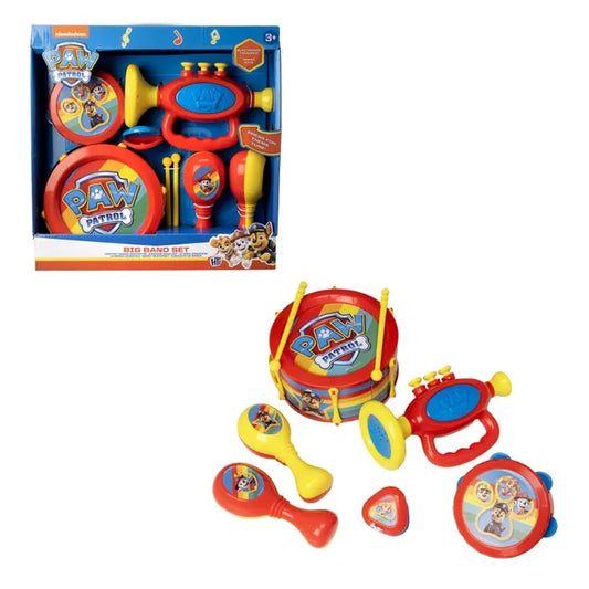 Nickelodeon - Paw Patrol Big Band Set 5 pieces | musical instruments for endless fun and learning | Suitable for 3 years & above
