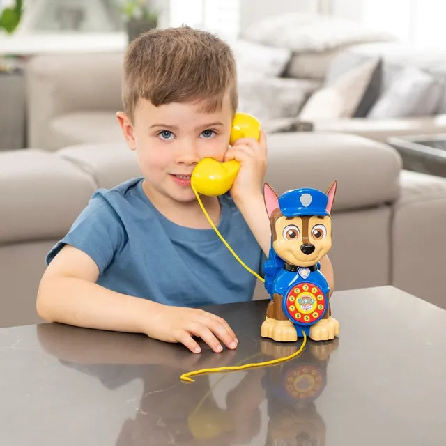 Nickelodeon - Paw Patrol Chase Toy Telephone | Perfect for imaginative play | Gift Ideal for ages 18 months