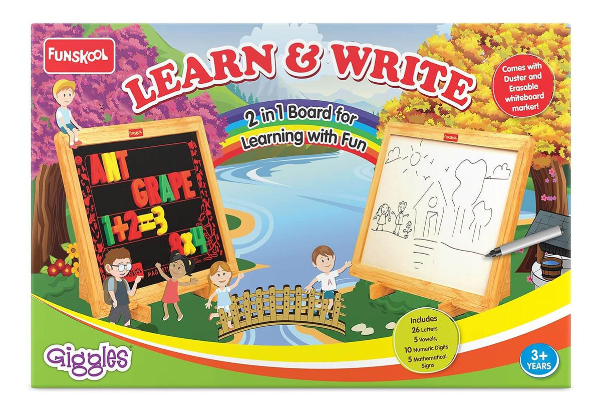 Funskool - LEARN & WRITE BOARD