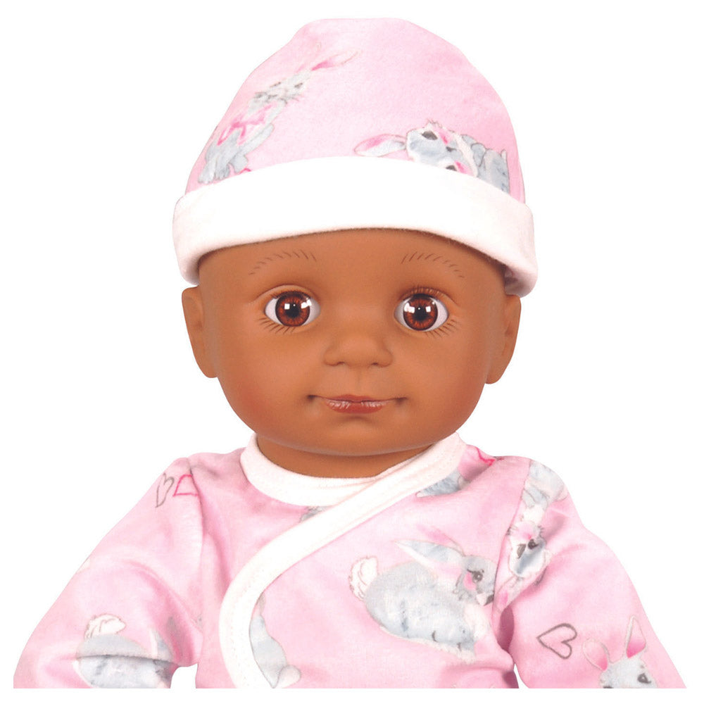 Lotus - 18" inch, Soft-bodied Baby Doll – Afro-American (No Hair)