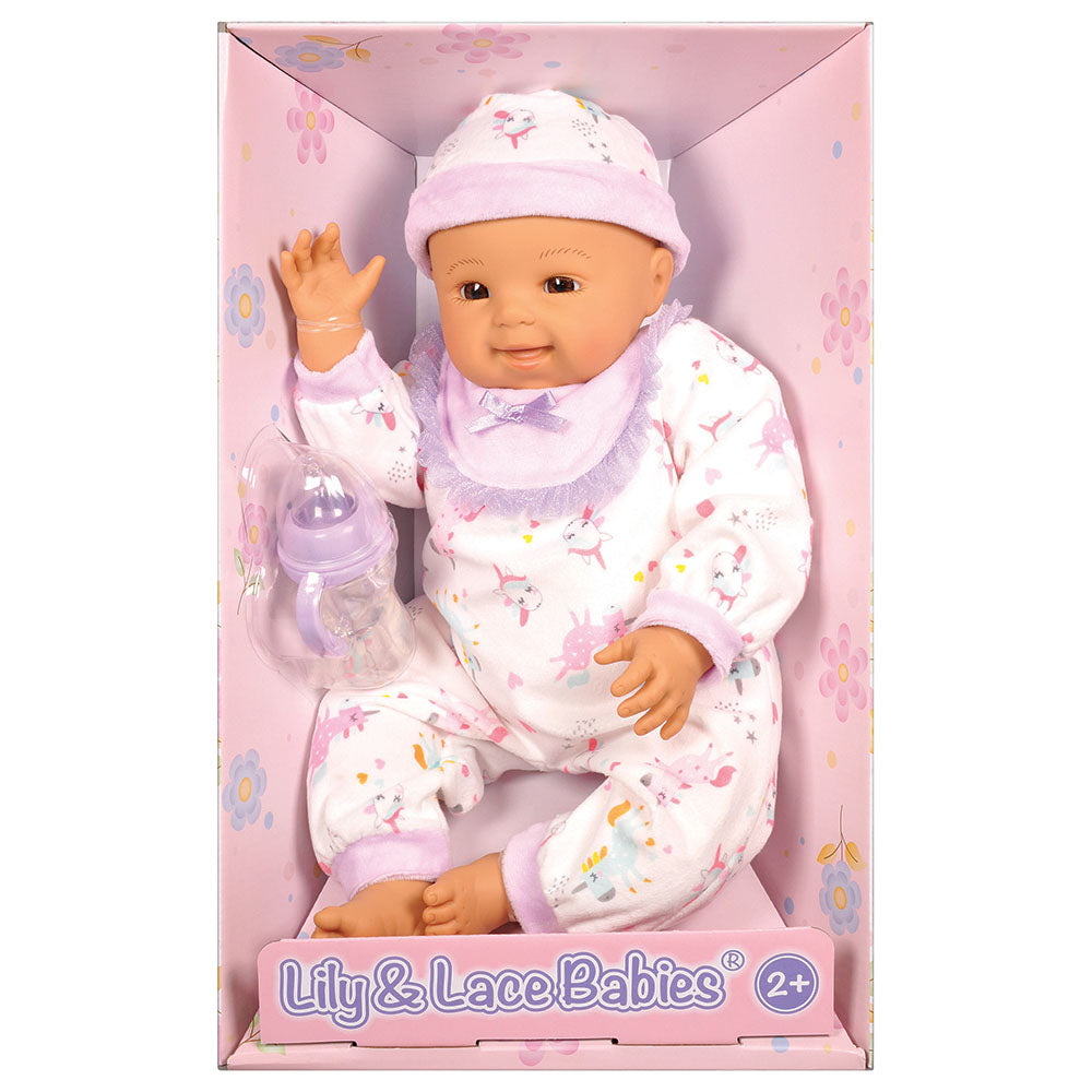 Lotus - 18" inch, Soft-bodied Baby Doll – Asian (No Hair)
