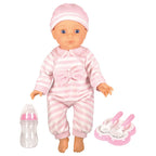 Lotus - 16" inch, Soft-bodied Baby Doll – Caucasian (No Hair)