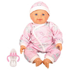 Lotus - 18" inch, Soft-bodied Baby Doll – Caucasian (No Hair)