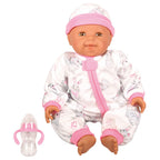 Lotus - 18" inch, Soft-bodied Baby Doll – Hispanic (No Hair)