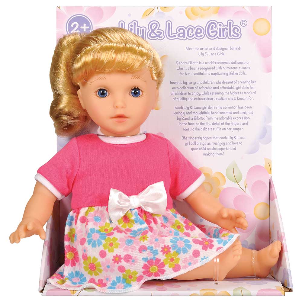 Lotus - 11.5" inch, Soft-bodied Baby Doll – Caucasian 1