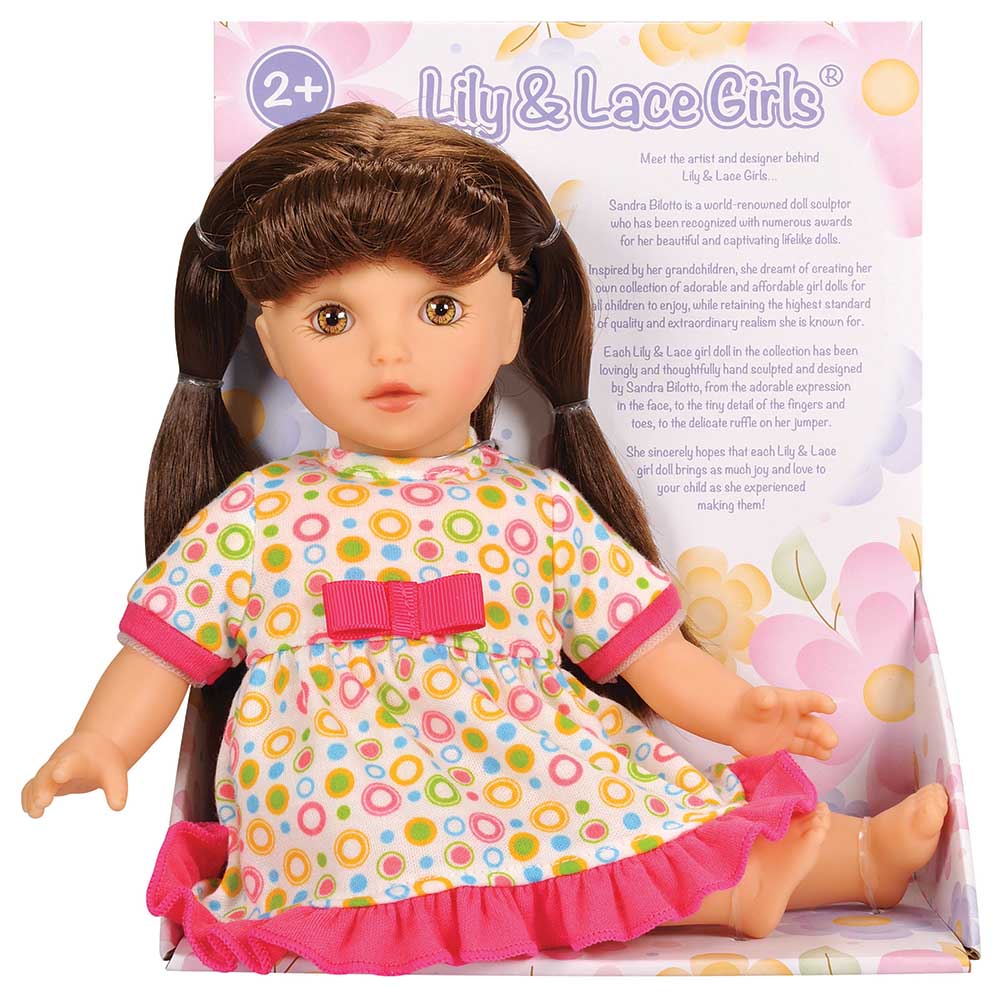 Lotus - 11.5" inch, Soft-bodied Baby Doll – Caucasian 2